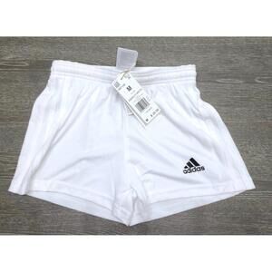 Adidas White Squad 21 Shorts Girl Size Medium